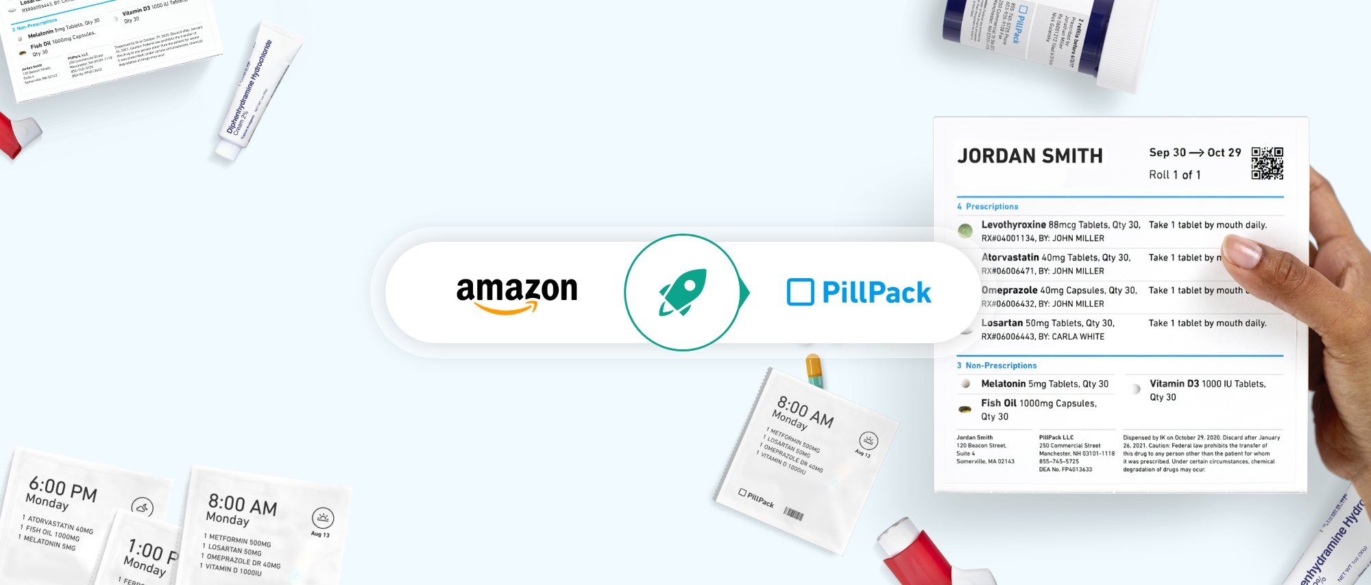 Amazon’s PillPack A better, simpler, smarter pharmacy.
